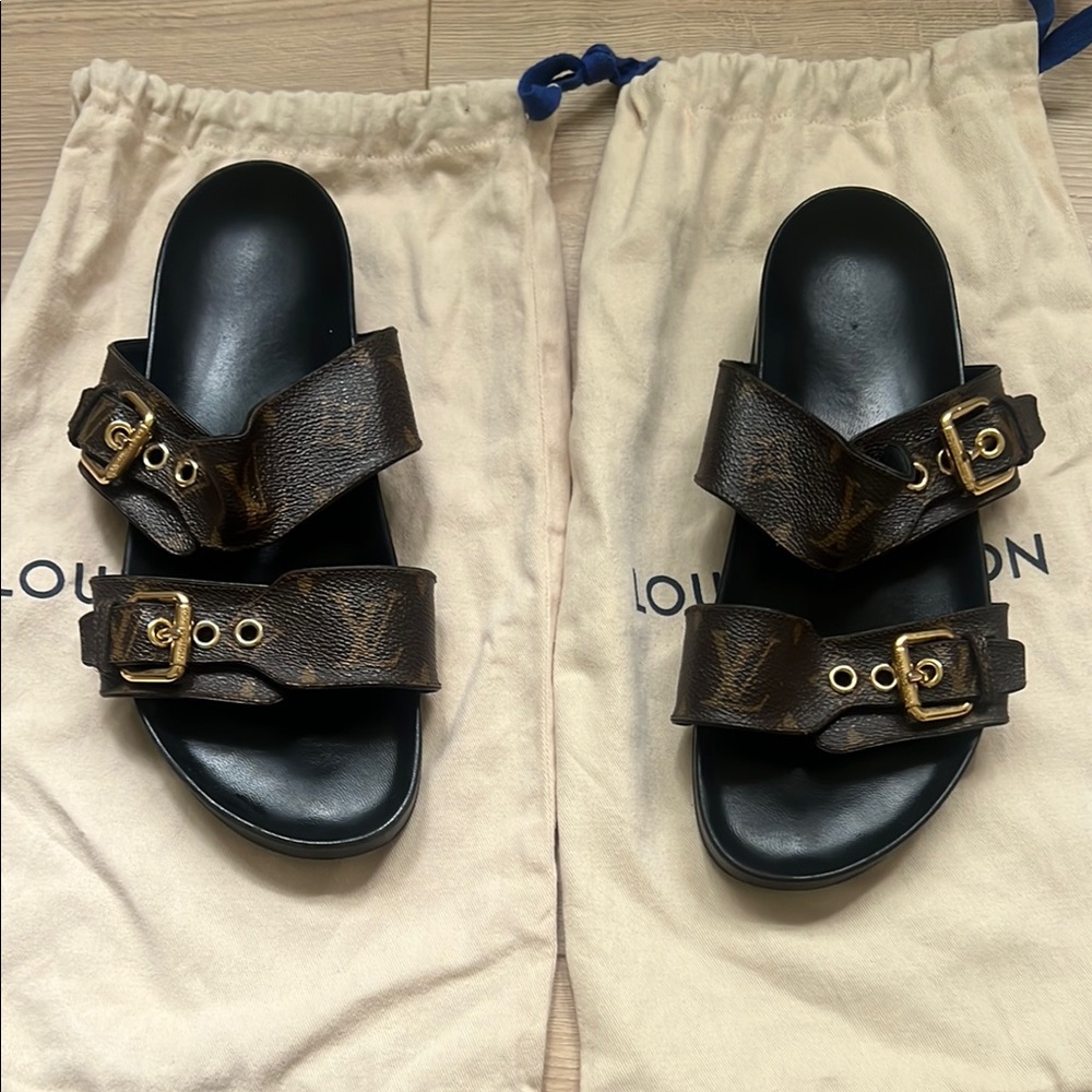 Louis Vuitton Bom Dia Flat Comfort Mule